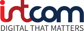 Logo oficial da Intcom Soluções em TI S/A